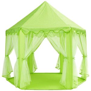 Big Size Draagbare Prinses Kasteel Speel Tent Activiteit Fairy Huis Fun Playhouse Strand Tent Baby Spelen Speelgoed Cadeau Voor Kinderen speelgoed