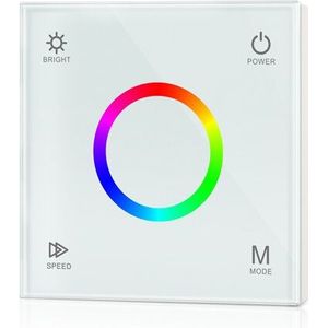 T1/T2/T3/T4 2.4G Wandmontage Touch Panel Led Constante Spanning Controller Voor Enkele Kleur/Kleur Temperatuur/Rgb/Rgbw Led Strip