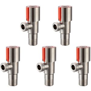 DooDii Hoek Kleppen SUS304 rvs geborsteld Keuken Badkamer Accessoires Hoek Valve voor Toilet Wastafel BasinWater Heater