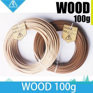 100g 3D Printer Hout Gloeidraad 1.75 MM Filament 100g ABS PLA PA PVA HEUPEN voor MakerBot Flash Forge