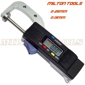 0-25Mm Quick Mini Digitale Diktemeter Dikte Tester Meter 0-25.00Mm/0-1inch Voor Parels & Gems