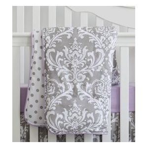 Sahaler Boho Baby Deken Pasgeboren Inbakeren Wrap Wieg Dekbed Dekbed 34*42 inch (Grijs Paars)