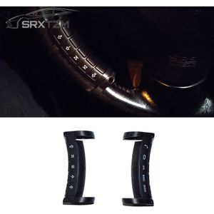 SRXTZM 1 set Zwart ABS Draadloze Auto Stuurwiel Knop Hoge Gevoeligheid Universele Afstandsbedieningen Voor DVD GPS