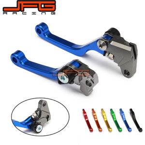 Motorcycle Cnc Aluminium Billet Pivot Opvouwbaar Rem Koppeling Hevels Voor Yamaha WR250F WR450F Wrf 250 450 2005 Dirt fiets