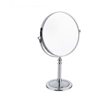 Liuyue Make-Up Spiegel Zwart/Chroom Messing Stijl 8 Inch Make-Up Spiegel Professionele Vanity Spiegels 360 Draaien Badkamer Vergrootglas