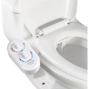 Niet-Elektrische Mechanische Toiletbril Bidet Attachment Dual Nozzle Bidet Sproeier Verse Water Voor Persoonlijke Hygiëne
