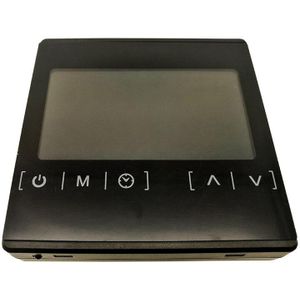 MH1822/1821 Vorm Rusland 110V 220V Touch Screen Black Back Licht Programmeerbare Thermostaat Warme Vloer Temperatuur controller