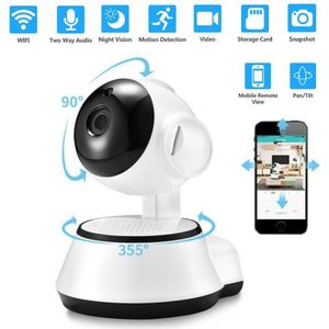 720P Wifi Camera Draadloze Twee-Weg Intercom Night Infrarood Metion Detection Babyfoon Surveillance Indoor Camera