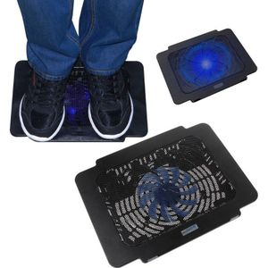 Laptop Cooler Cooling Pad Base Grote Fan Usb Stand Voor 14 Inch Led Licht Notebook