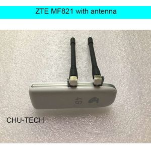 Original Unlocked ZTE MF821 met antenne 4G LTE USB modem 100 Mbps FDD 1800/2100/2600 MHz 42 M 3G UMTS dongle