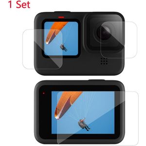 Telesin Gehard Glas Screen Lens Protector Go Pro Hero9 2.5D Ultradunne Volledige Film Voor Gopro Hero 9 Zwart Camera Accessoires
