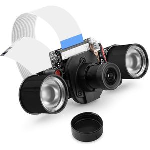 -Nachtzicht Camera Module Voor Raspberry Pi 4, mini 5MP 1080P Hd Video OV5647 Sensor Webcam Kit Met Ingebouwde Ir-Cut