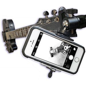 Gitaar Ukulele Smartphone Fixatie Houder voor Gopro Action Camera Accessoires Mobiele Telefoons Camera Beugel Adapter