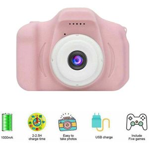 2.0 Inch Screen Kids Camera Draagbare Mini Digitale Foto Kinderen Camera Met 600 Mah Lithium Polymeer Batterij Speelgoed