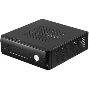 Desktop Voeding Gaming Htpc Host Kantoor Thuis 2.0 Usb Mini Itx Met Radiator Gat Computer Case Praktische Horizontale Chassis