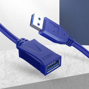 Usb 3.0 Verlengkabel 0.3M/1M/1.5M/1.8M Hoge Snelheid USB3.0 Male Naar vrouwelijke Data Sync Transfer Extender Kabel Voor Tv Muis Laptop