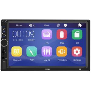 A6 7 inch 16G HD Bluetooth MP5 en MP4 speler ondersteuning card U schijf mobiele telefoon interconnectie MP3 radio geïntegreerde host