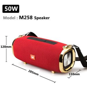50W 4000mA Bluetooth Speaker Outdoor Draadloze Kolom Usb Music Center Subwoofer 3Dstereo Soundbar Ondersteuning Fm/Tf/aux Caxia De Som