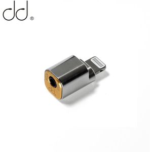 Dd Ddhifi TC25i Ltg Lightning Naar 2.5Mm Jack Headphone Adapter Maakt Ios Output Met 2.5Mm Beëindigd Oortelefoon hoofdtelefoon