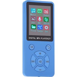 Video Speler USB Clip Lcd-scherm MP4 Media Player Ondersteuning 32g TF Card Ultra dunne Lossless Geluid 1.8"" mp4 Speler met FM E-book