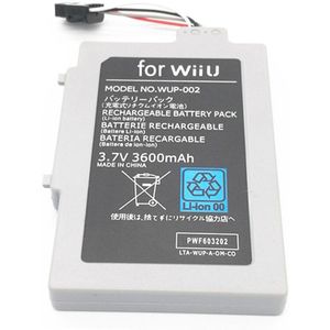 1Pc 3.7V 3600Mah Oplaadbare Li-Ion Batterij Pack Voor Wii U Gamepad Joystick Elektrische Vervangende Batterij Voor Nintendo voor Wiiu