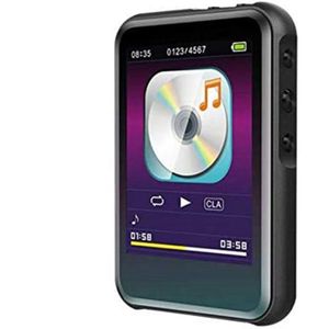 MP3 Speler Met Bluetooth Muziekspeler Hi-Fi Stereo Mini Speler Draagbare E -Book Reader Slim MP4 Player-8G