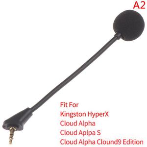 1Pc Mini Hoofdtelefoon Microfoon Gaming Headsets Mic Microfoon Voor Hyperx Cloud Alpha Revolver S Game Hoofdtelefoon Core Accessoires