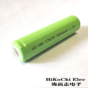 1.2V Ni-Mh-batterij Oplaadbare 17670 3800Mah 7/5AF 17*67Mm