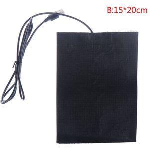 1/4Pcs 5V Carbon Fiber Verwarming Pad Handwarmer Usb Verwarming Film Elektrische Winter Infrarood Koorts Warmte mat