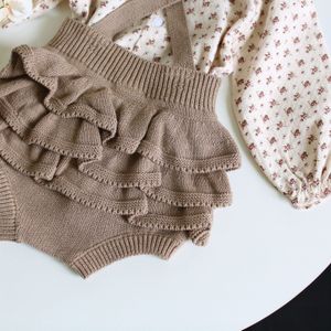 Honeycherry 20 In Herfst En Winter Baby Meisje Algehele Onesie Een Stuk Pak Broek Pasgeboren Baby Boy Kleding baby Shorts