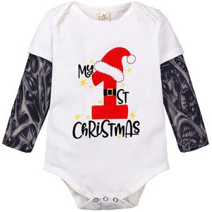 6-24 Maanden Peuter Jongens T-shirt Kerst Baby Boy Kleding Katoen Tops Herfst Lange Mouw T-shirt Mode Voor kids Kleding