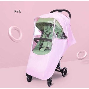 Kinderwagen Regenhoes Transparantie Warm Waterdicht Winddicht Regen Covers Babys Trolley Kinderwagens Accessoires Dust Shield