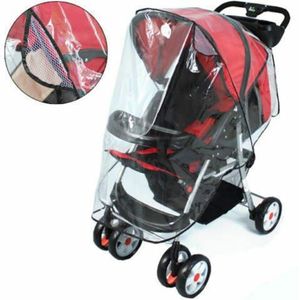 Gloednieuwe Kinderwagen Regenhoes Universele Kinderwagen Kinderwagen Buggy Regenhoes Transparante Regenhoes