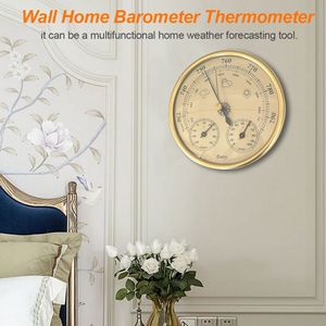 Thermometer Hygrometer Barometers 3 In 1 Wandmontage Hoge Nauwkeurigheid Manometer Air Weerstation Opknoping Instrument