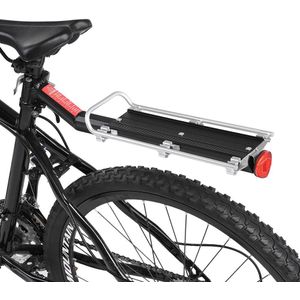 Fiets Rack Fiets Achter Plank Fietsen Bagage Bagagedrager Kofferbak Racefiets MTB Cargo Ondersteuning met Licht Reflecterende Plaat