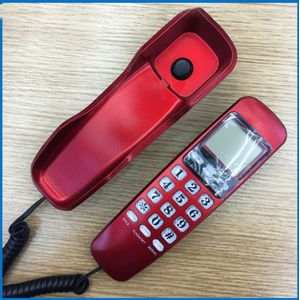 Trimline Vaste Telefoon Telefoon Met Dtmf/Fsk Duel Systeem, Caller Id, Datum Display, wandmontage Telefoon Voor Home Office