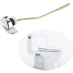 Oulii Hoek Montage Side Mount Wc Deurkruk Voor Toto Kohler Wc Tank (Zilver + Golden)