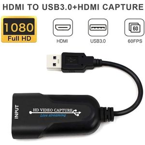 Hdmi Naar Usb 3.0 Video High Speed Capture Card Game Capture Card Grabber Usb Adapter Geen Driver Installatie Adaptcable