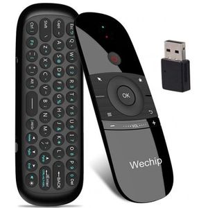 W1 2.4G Draadloos Toetsenbord Air Mouse Smart Afstandsbediening Voor Android Tv Box Pc