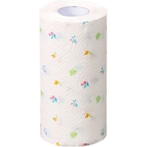 2Roll Herbruikbare Handdoeken Keuken Schotel Doek Papieren Handdoek Roll Organische Wasbare Schotel Doeken Schoon Wassen Handdoek