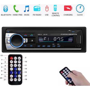 1 Din Bluetooth Autoradio Autoradio Radio Fm Aux Ingang Ontvanger Sd Usb JSD-520 12V In-Dash Auto MP3 Multimedia Speler