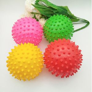 10Cm Stuiterende Bal Speelgoed Opblaasbare Springen Bounce Stress Massage Gezondheidszorg Speelgoed Pvc Egel Ballen Speelgoed Voor Meisjes/jongens