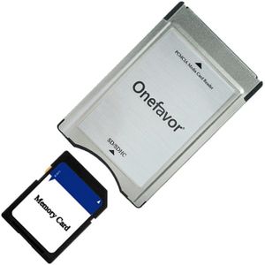 ! Sd-kaart Adapter Sd Adapter Onefavor PCMCIA Kaartlezer Voor Mercedes Benz MP3 Geheugenkaart Adapter Top
