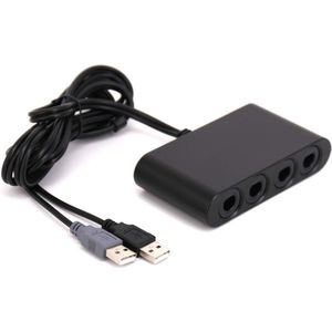 Voor GameCube Controller Adapter 3 in 1 Controller Adapter Voor NGC Converter Met PC Functie Voor Nintendo WiiU PC Game