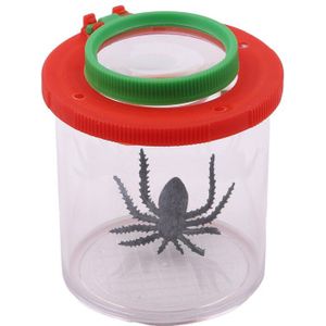 Plastic Fles Insecten Viewer Observatie Insecten Dier Vergrootglas Vergrootglas Cilindrische Spider Educatief Speelgoed Biologie