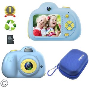 Kids Camera Voor Schokbestendig Mini Camcorder Met 2 Inch Hd Lcd-scherm En 18 Miljoen Pixelsl Dual Lens