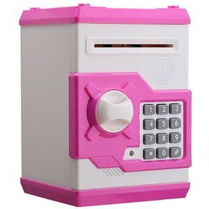 Mini Creatieve Cartoon Multifunctionele Flash Kan Set Wachtwoord Kinderen Puzzel Plastic Atm Speelgoed Veilig