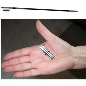 100 stks/partij Verschijnen Mini Cane black-Goocheltruc, Close-up, Satge Magic props, Magic Accessoires