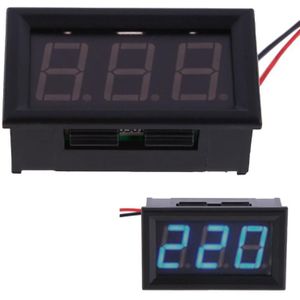 Ac 30V-500V Led Digitale Voltmeter Voltage Meter Gauge Volt Tester Thuis Voltage Display Monitor Met 2 draden