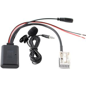 12Pin Bluetooth Module Draadloze Autoradio Stereo Muziek Aux Kabel Adapter Voor Peugeot 207 Citroen